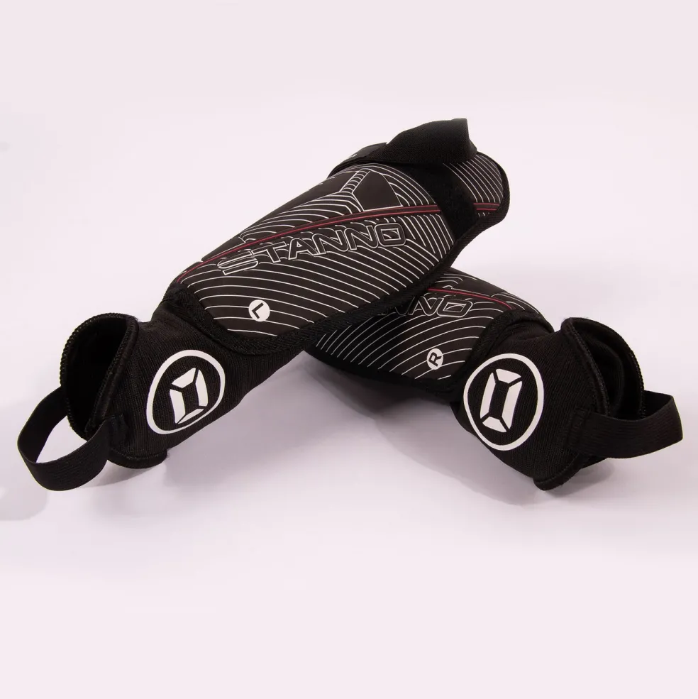 Stanno Pro Guard II scheenbeschermers black white red