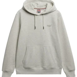 Superdry Essential hoodie heren straw grey
