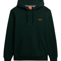 Superdry Essential hoodie heren enamel green