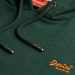 Superdry Essential hoodie heren enamel green