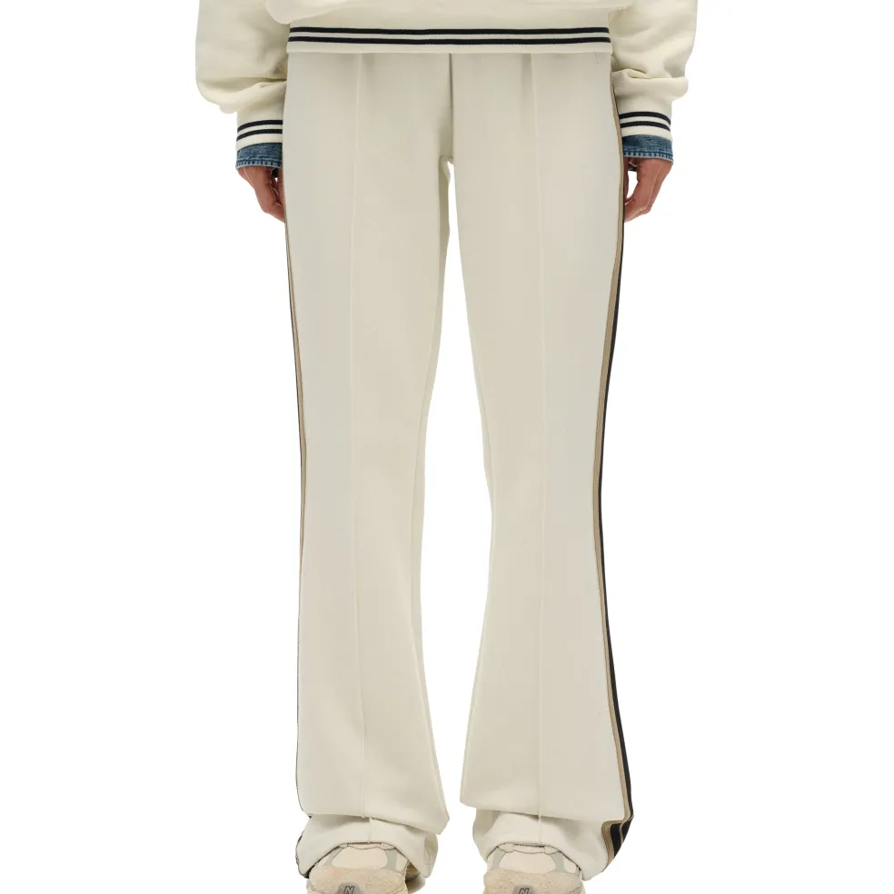 Superdry Studios Stripe joggingbroek dames off white