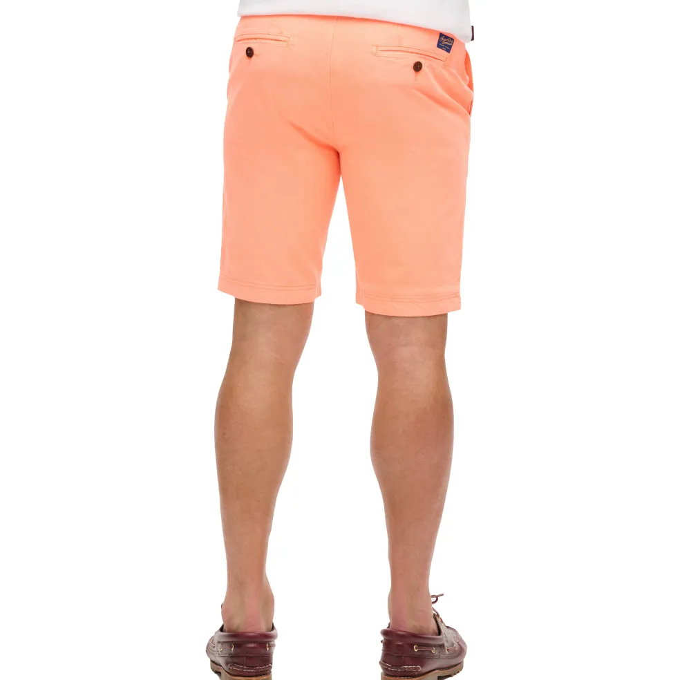 Superdry Vintage International short heren peach