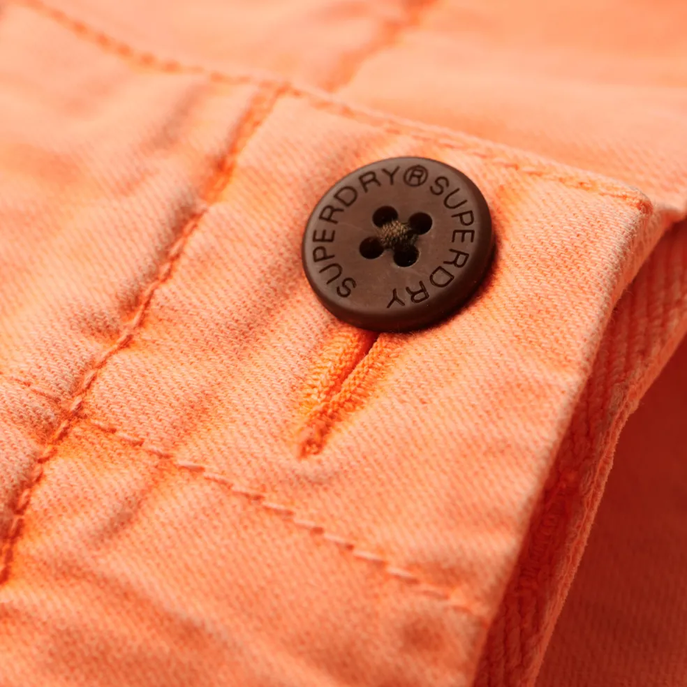 Superdry Vintage International short heren peach