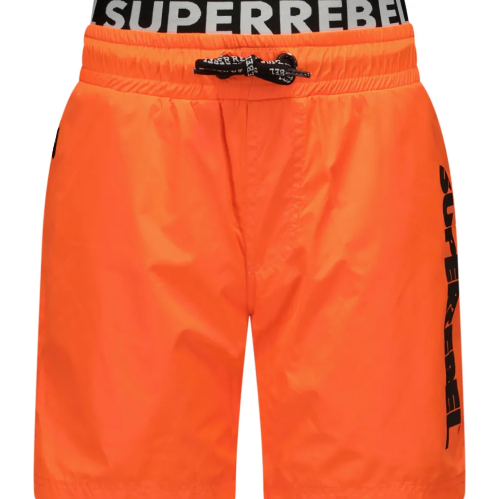 SuperRebel Rocky zwembroek junior neon orange
