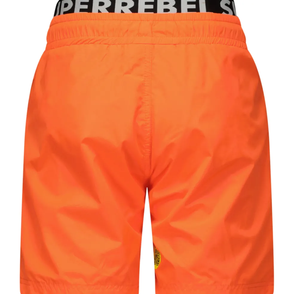 SuperRebel Rocky zwembroek junior neon orange