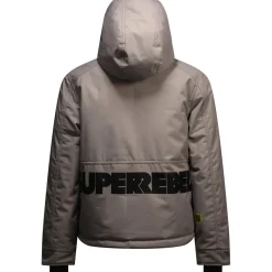 SuperRebel SPACE winterjas junior ash grey