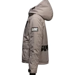 SuperRebel SPACE winterjas junior ash grey