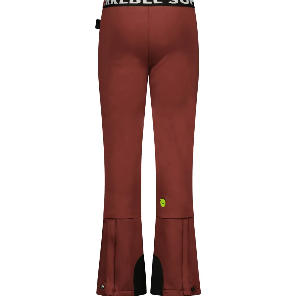 SuperRebel SPEAK skibroek junior bordeaux