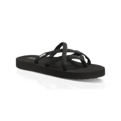 Teva Olowahu slippers dames mix black on black