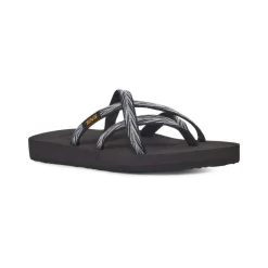 Teva Olowahu slippers dames palms zwart wit