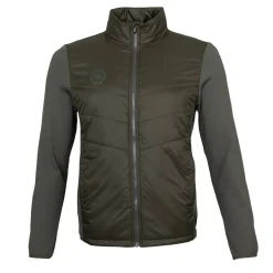 The Indian Maharadja  Goa Padded trainingsjack heren mud green