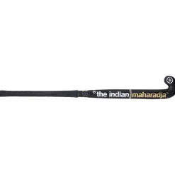 The Indian Maharadja  Gold 95 Pro Bow hockeystick black gold