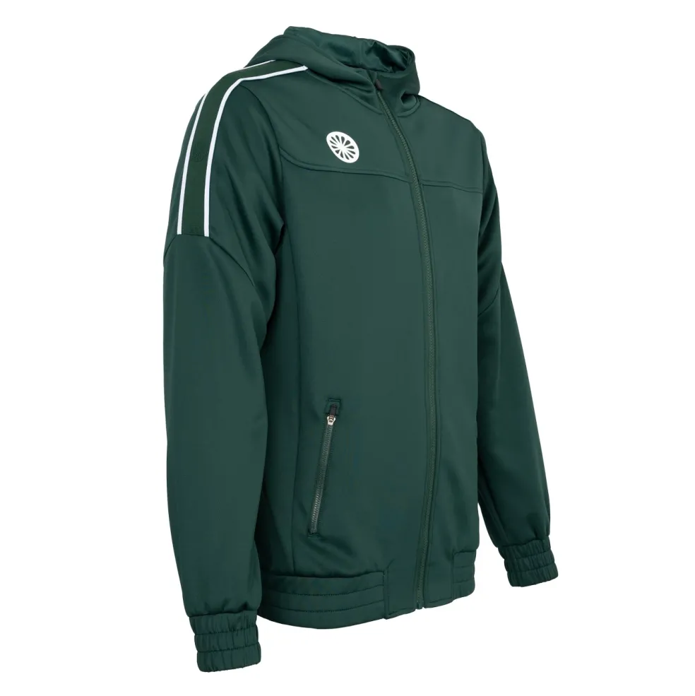 The Indian Maharadja Jaipur Performance Hooded trainingsjacket heren green