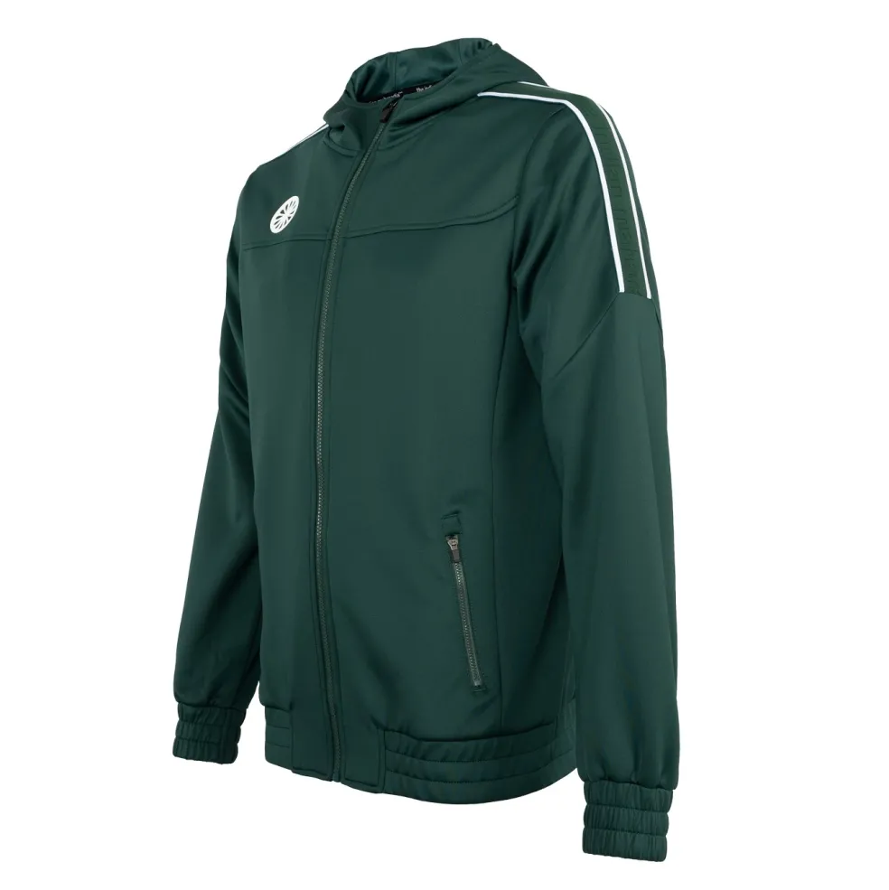 The Indian Maharadja Jaipur Performance Hooded trainingsjacket heren green