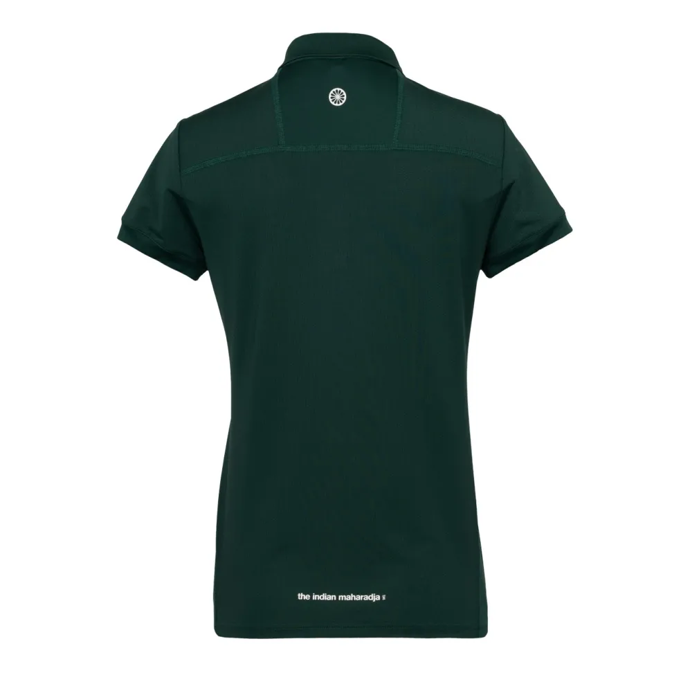 The Indian Maharadja Jaipur Performance Girls Polo hockeyshirt junior green