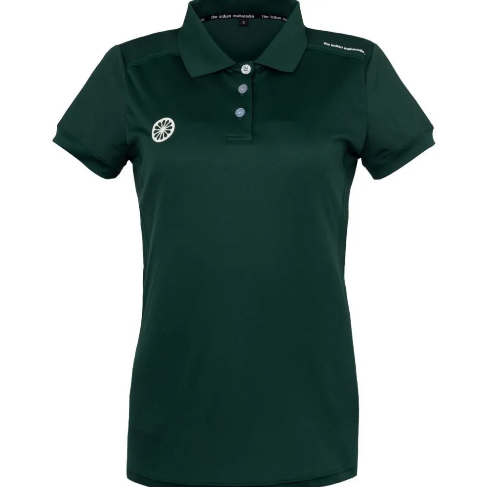 The Indian Maharadja Jaipur Performance Polo hockeyshirt dames green