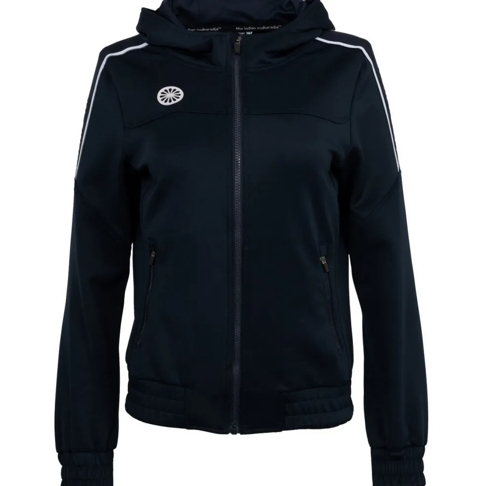 The Indian Maharadja Jaipur Performance Hooded trainingsjack dames navy