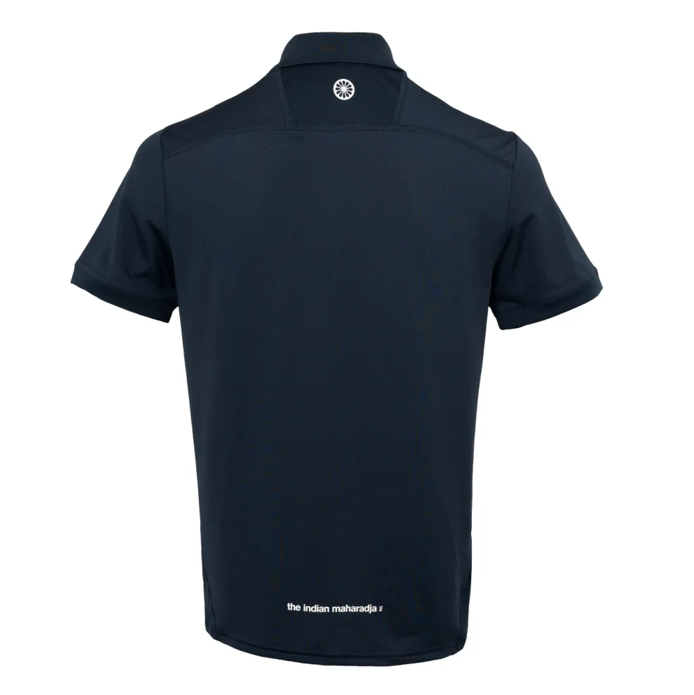 The Indian Maharadja Jaipur Performance Polo hockeyshirt heren navy