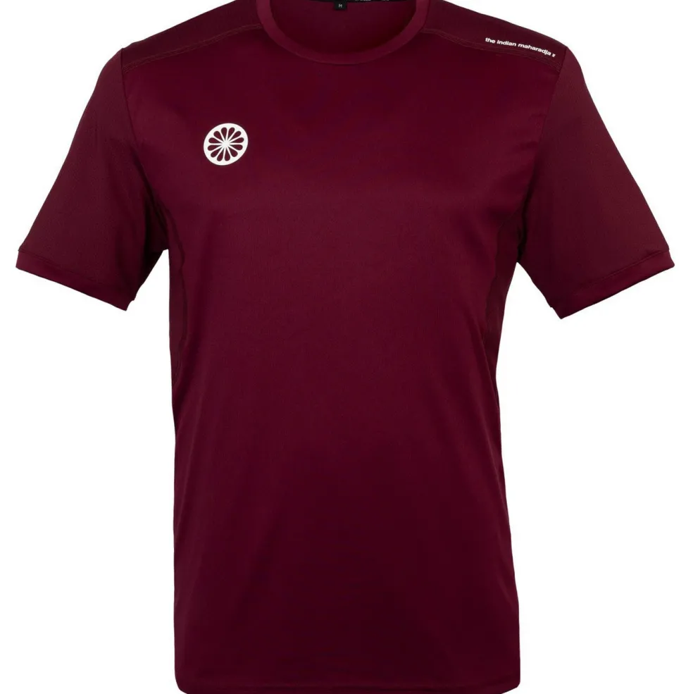 The Indian Maharadja Jaipur Performance hockeyshirt heren bordeaux
