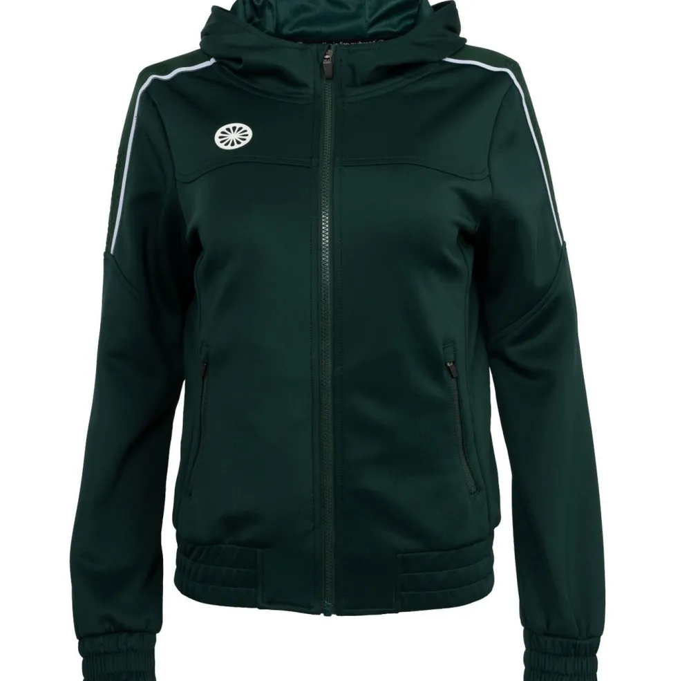 The Indian Maharadja Jaipur Performance Hooded trainingsjack dames green