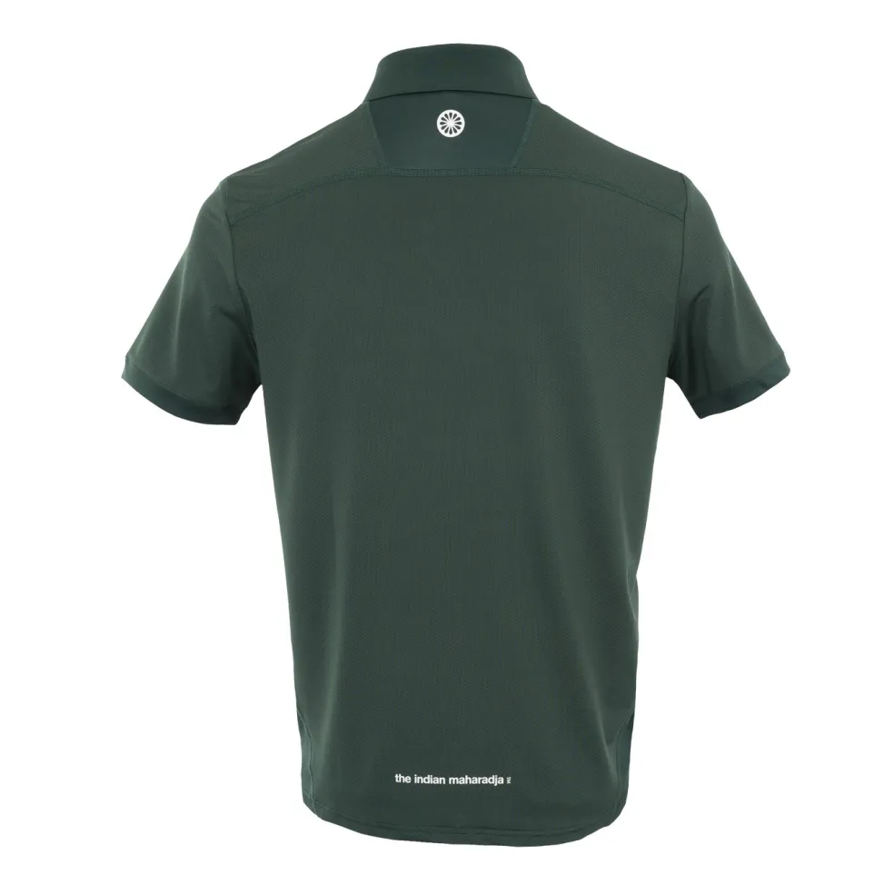 The Indian Maharadja Jaipur Performance Polo hockeyshirt heren green