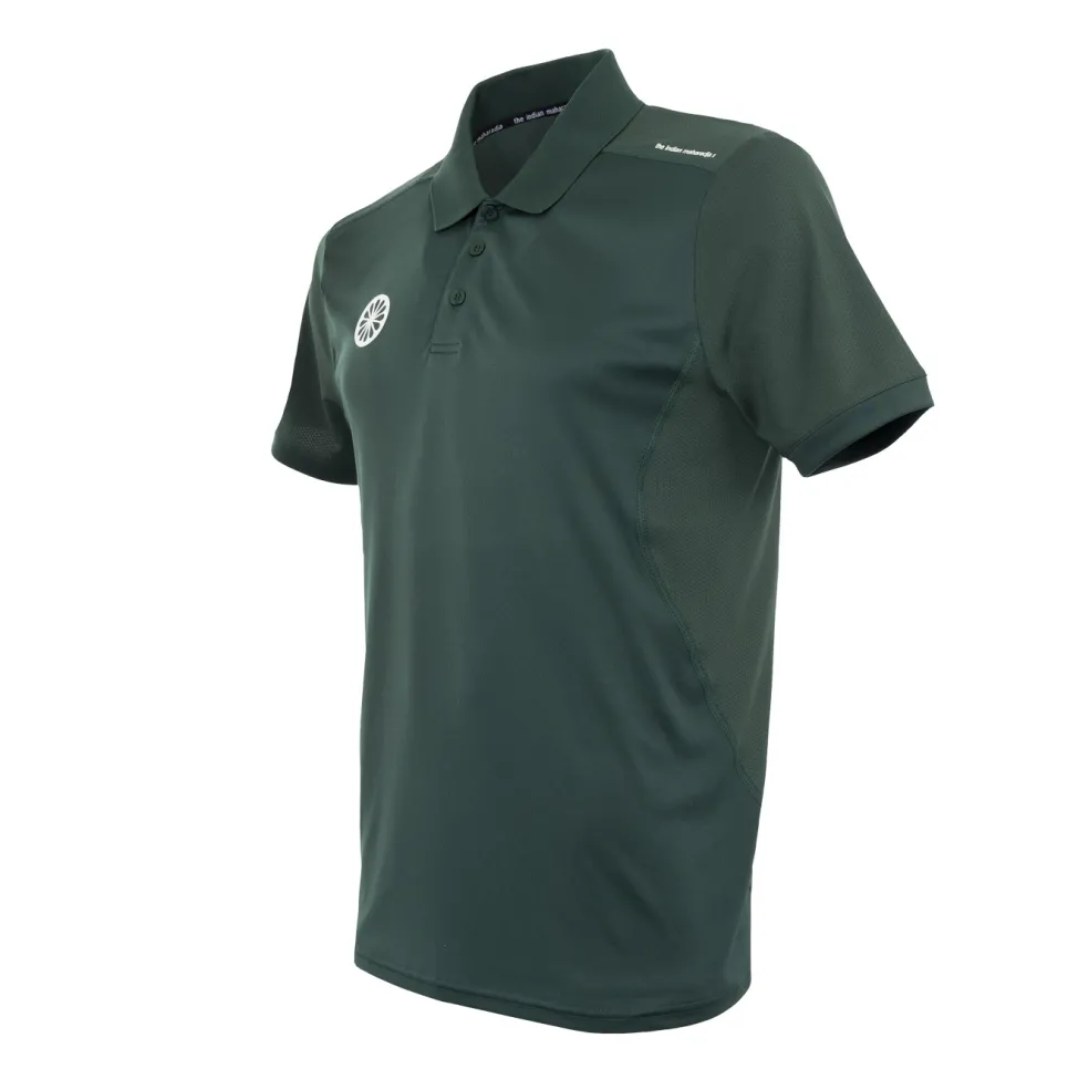 The Indian Maharadja Jaipur Performance Polo hockeyshirt heren green