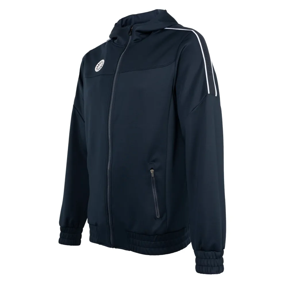 The Indian Maharadja Jaipur Performance Hooded trainingsjack heren navy