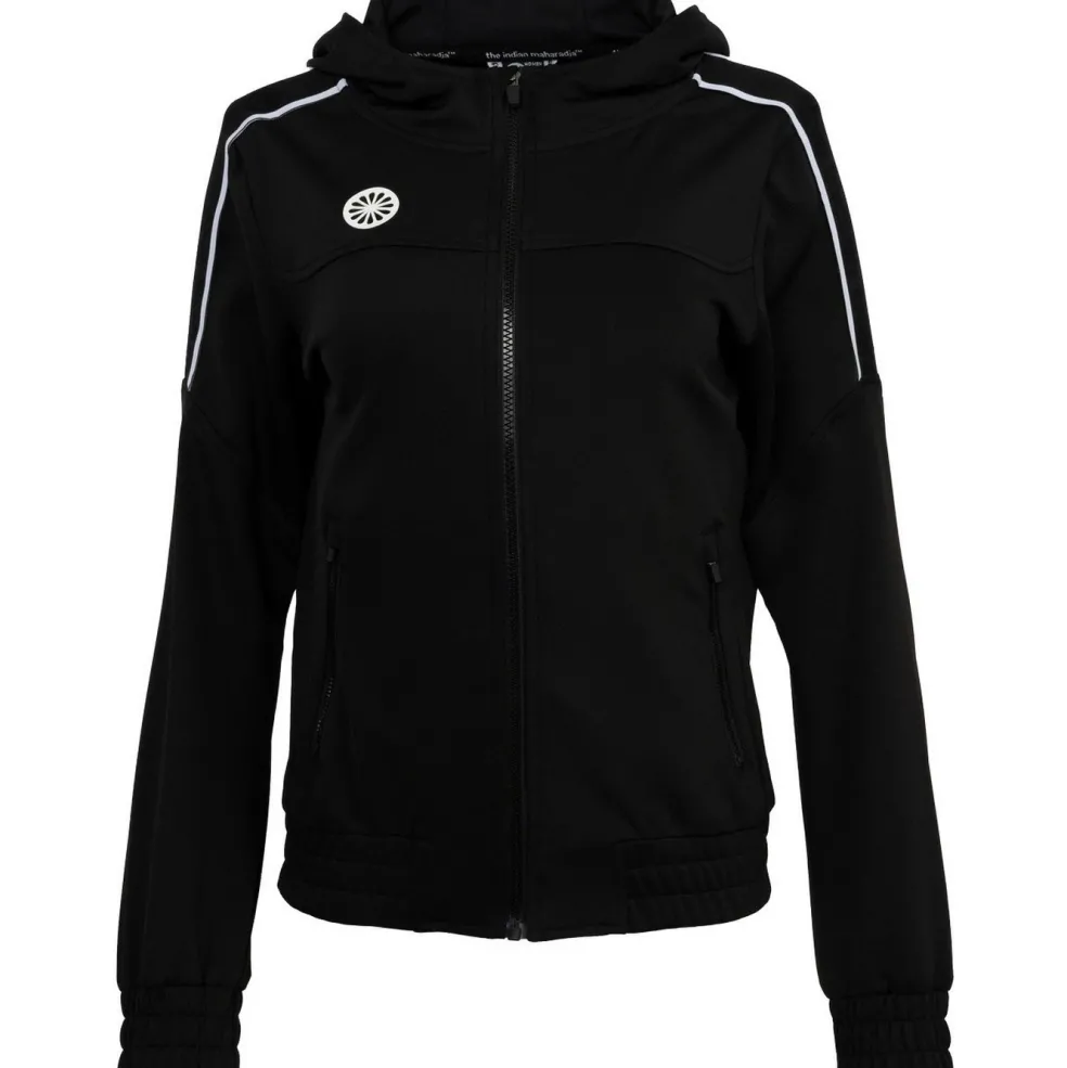 The Indian Maharadja Jaipur Performance Hooded trainingsjack dames black