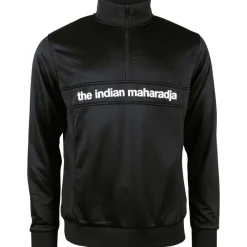 The Indian Maharadja Poly Terry Half Zip hockeytrui junior black