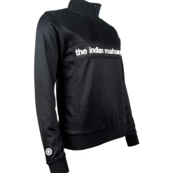 The Indian Maharadja Poly Terry Half Zip hockeytrui dames black