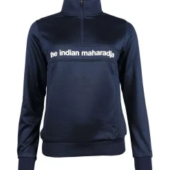 The Indian Maharadja Poly Terry Half Zip hockeytrui dames navy