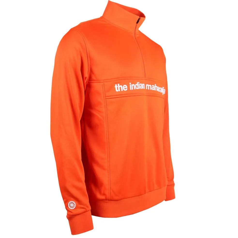 The Indian Maharadja Poly Terry hockeytrui heren orange