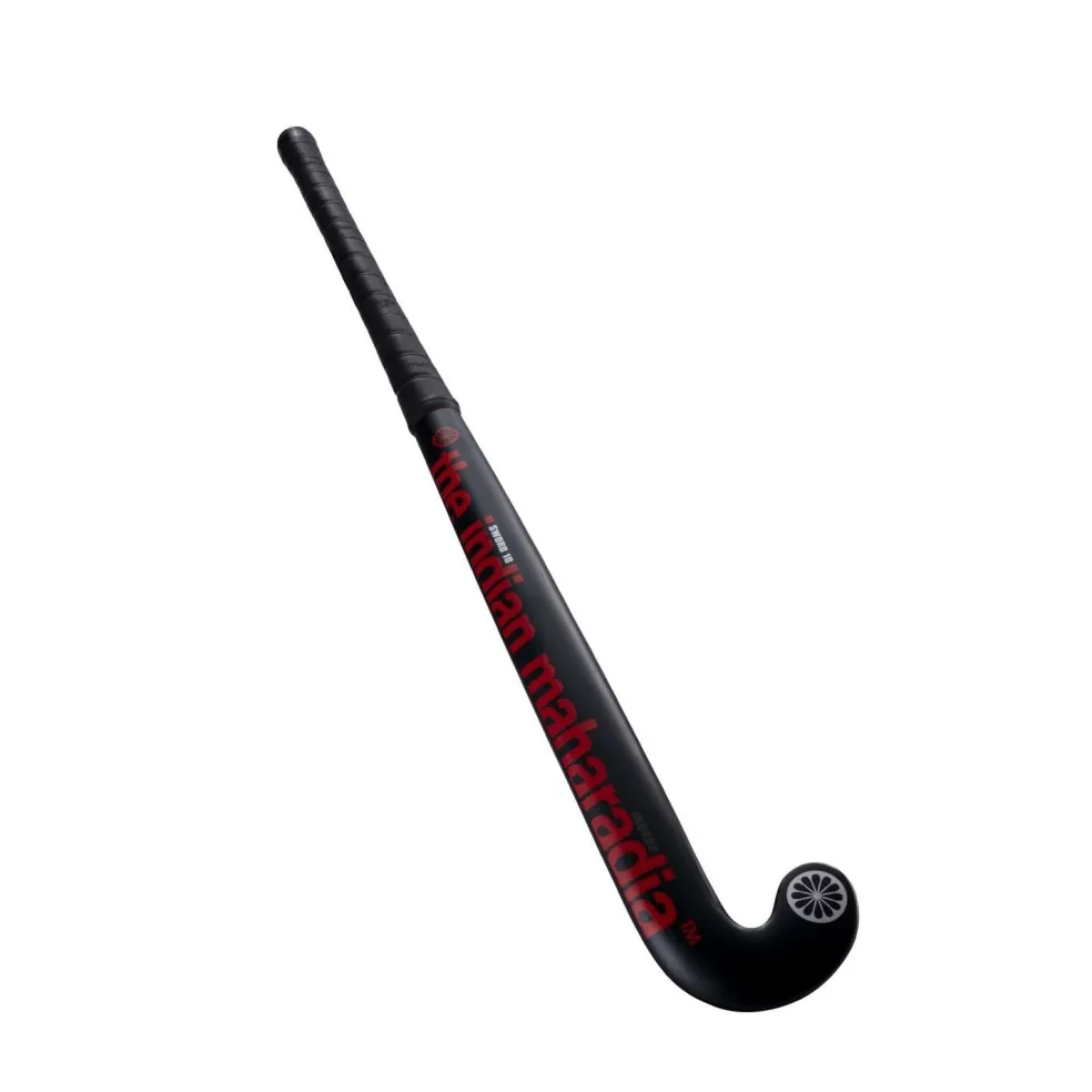 The Indian Maharadja Sword 10 Low Bow zaalhockeystick black blue red