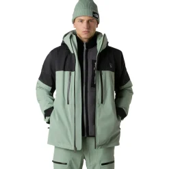 The North Face Chakal winterjas heren slate moss TNF black