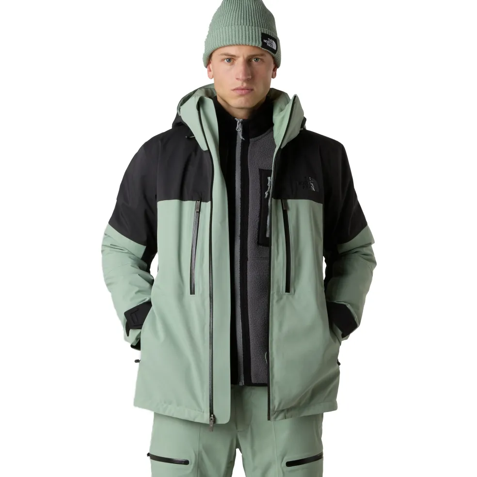 The North Face Chakal winterjas heren slate moss TNF black