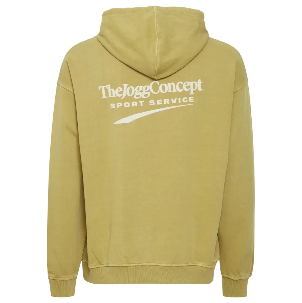 TheJoggConcept Rubi hoodie heren split pea