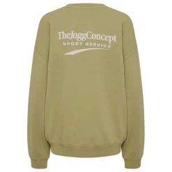 TheJoggConcept Rubi sweater heren split pea