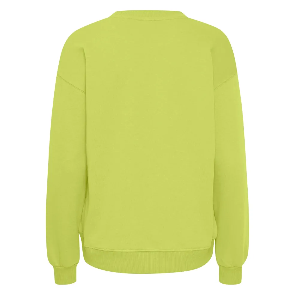 TheJoggConcept Safine sweater dames lime punch