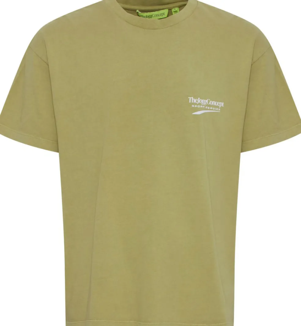 TheJoggConcept Sasa shirt heren split pea