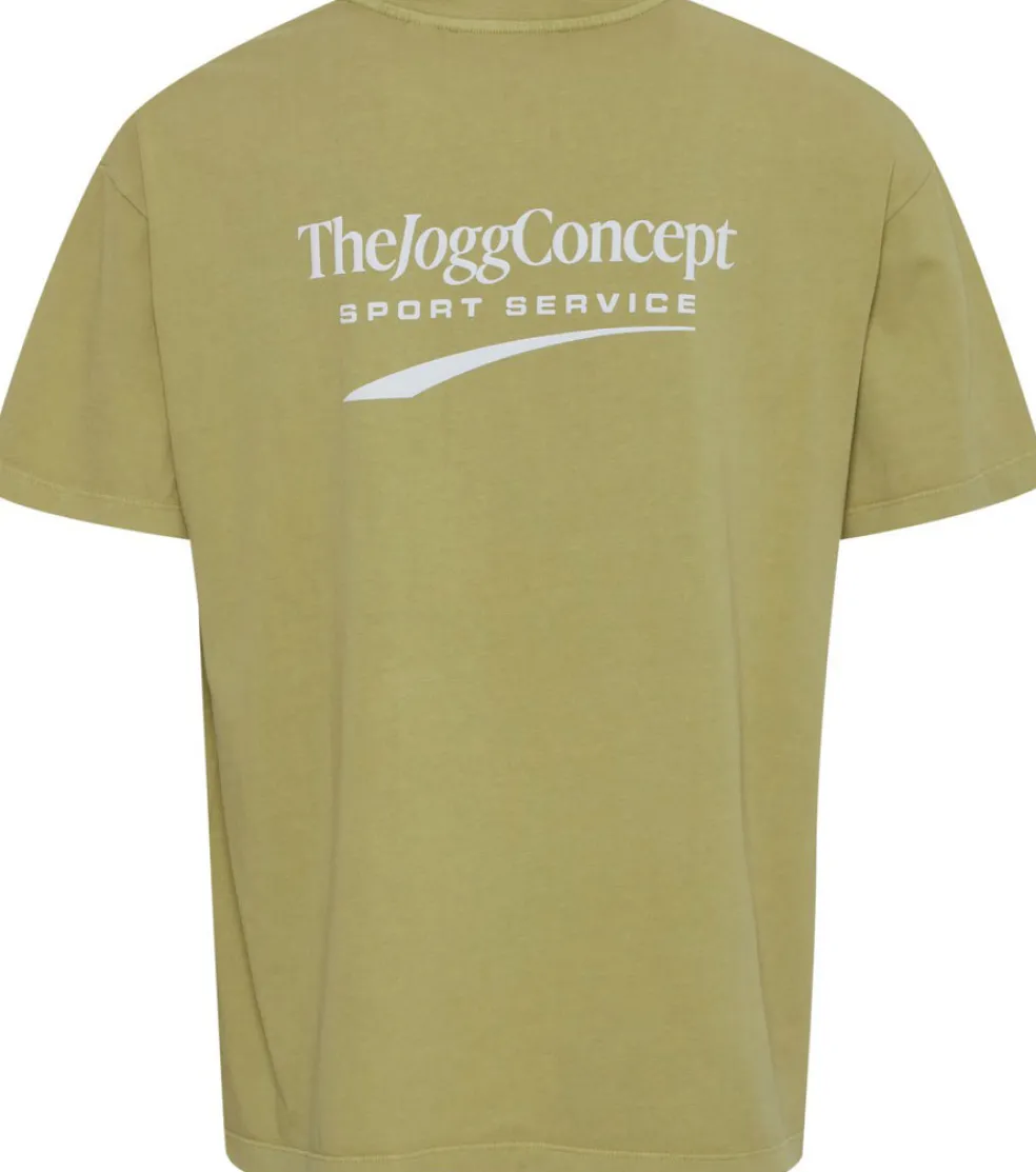 TheJoggConcept Sasa shirt heren split pea