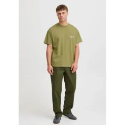 TheJoggConcept Sasa shirt heren split pea
