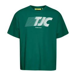 TheJoggConcept Silas Logo shirt heren evergreen