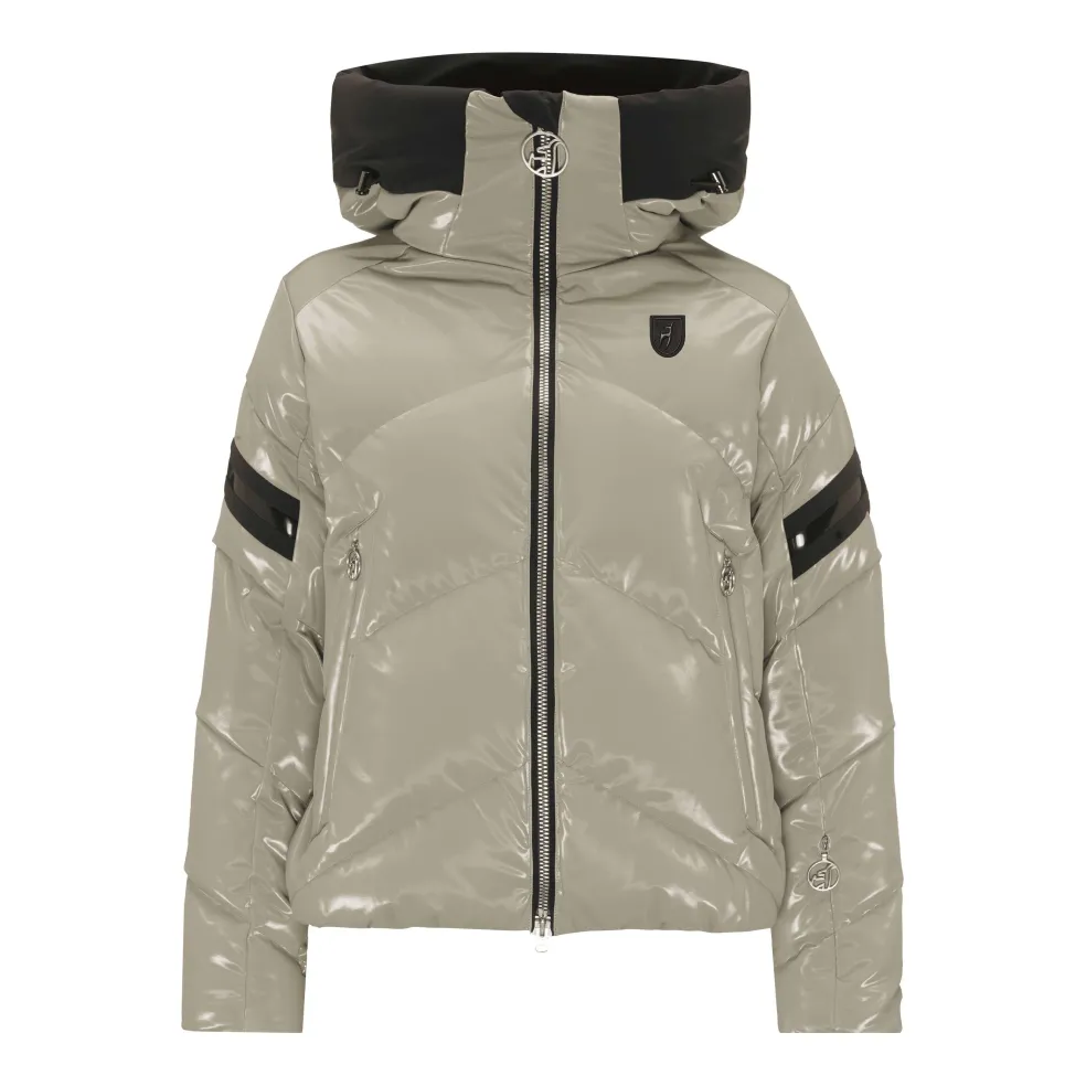 Toni Sailer Helena Glimmer winterjas dames mineral earth