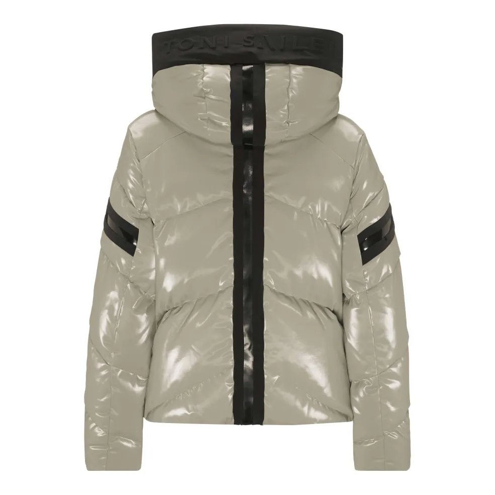 Toni Sailer Helena Glimmer winterjas dames mineral earth