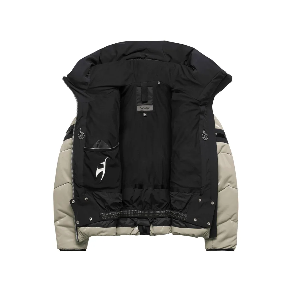 Toni Sailer Helena Glimmer winterjas dames mineral earth