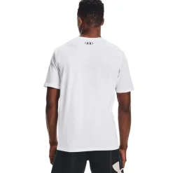 Under Armour  Left Chest Logo shirt heren white black