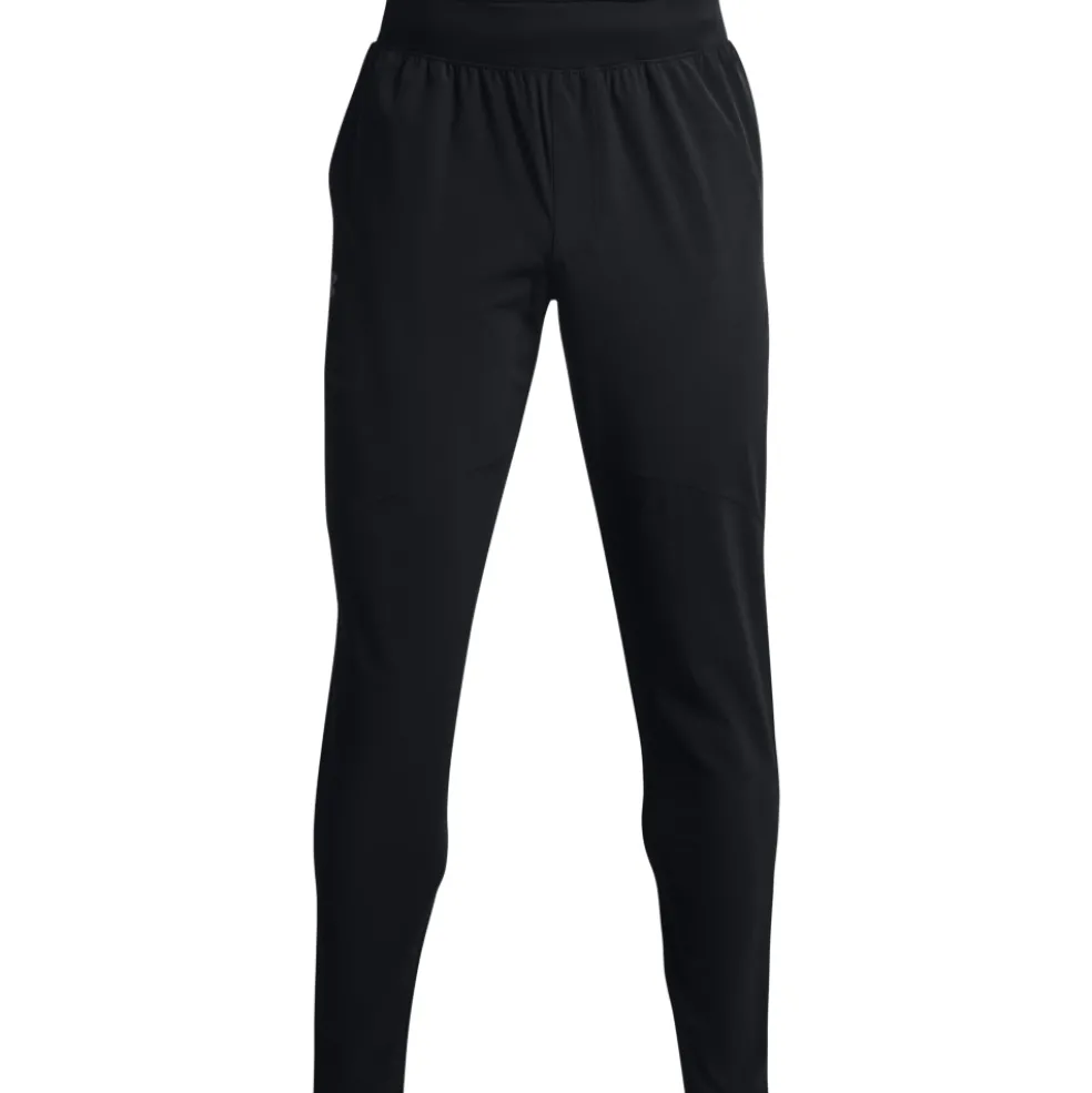 Under Armour Stretch Woven trainingsbroek heren black pitch grey