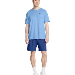 Under Armour Tech Woven Wordmark short heren tech blue horizon blue
