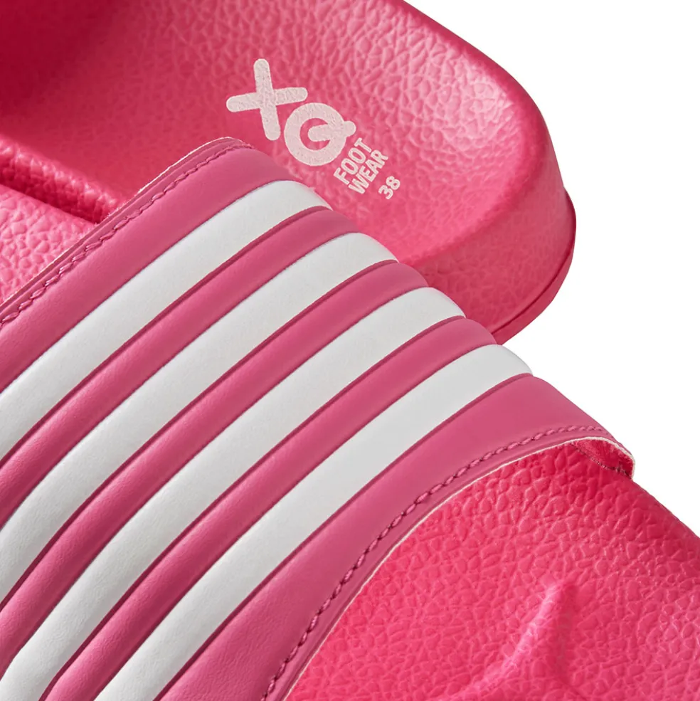 XQ 000125994005 slippers dames fuchsia white