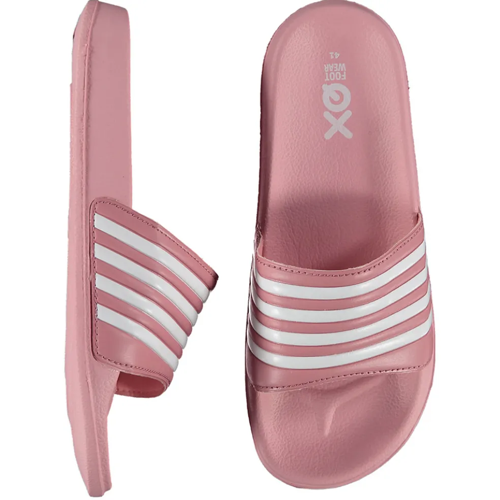 XQ 000125994005 slippers dames pink white